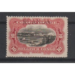 1916 - RUANDA-URUNDI - COB 10B** - Overprint "RUANDA"