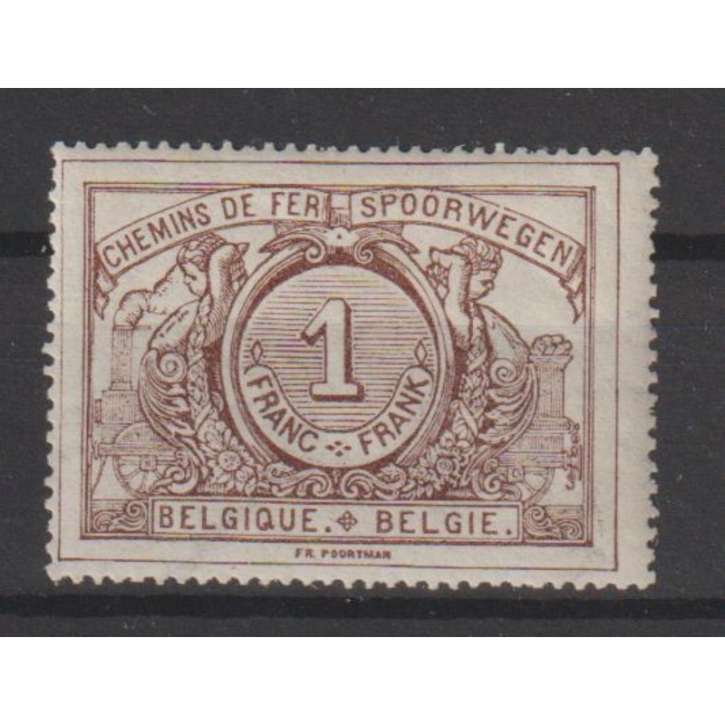 1895/1902 - COB TR26* - SCOTT Q23 - With watermark - MH