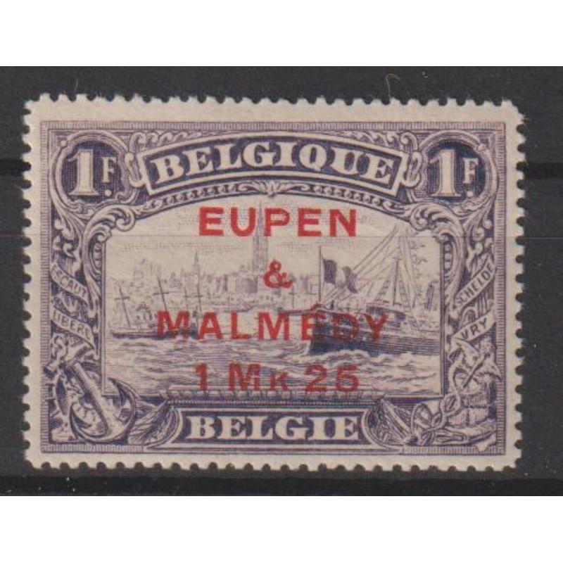 1920 - EUPEN & MALMEDY - COB OC61T** - Perforation 15 - MNH