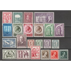1956** - Year set - 22 stamps - MNH