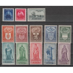 1947** - Year set - 13 stamps - MNH