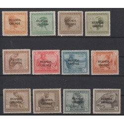 1924 - RUANDA-URUNDI - COB 50/61** - MNH