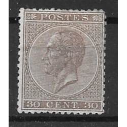 1865/6 - COB 19* - SCOTT 20 - Perforation 14 1/2 x 14 - MH