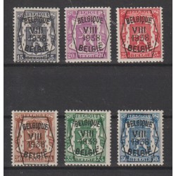 1938 - COB PRE375/80** - 8 - MNH