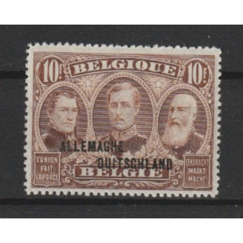 1919 - Belgian Occupation in Germany - COB OC54AT** - Perforation15 - MNH