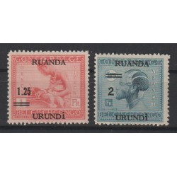 1931 - RUANDA-URUNDI - COB 90/1* - MH