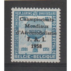 1958 - Erinnophilie - COB E77** - Surcharged - MNH