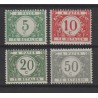 1919 - Postage Due - COB TX26A/31A** - SCOTT J17/21 - Perf. 14 1/2x15 - MNH