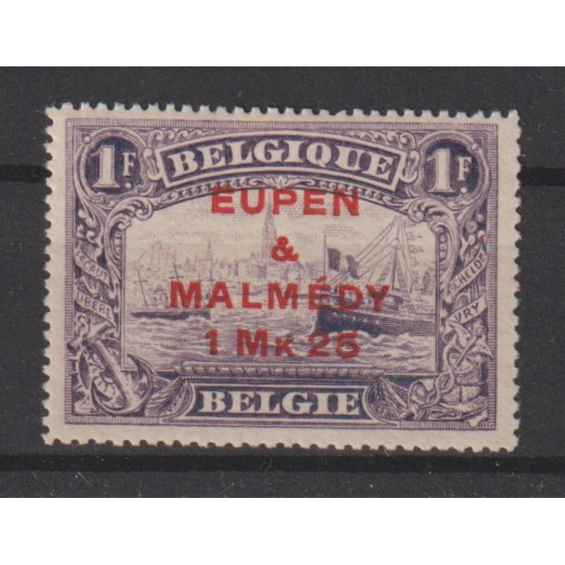 1920 - EUPEN & MALMEDY - COB OC61T* - Perforation 15 - MH